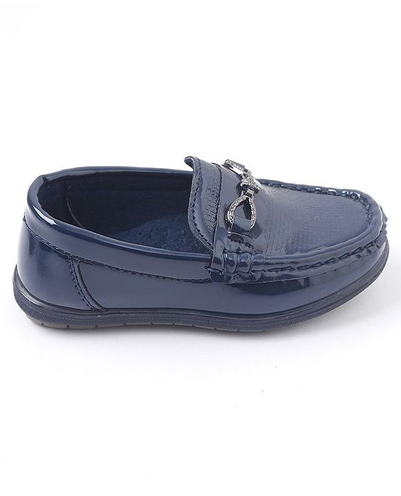 Cute Walk by Babyhug Slip On Party Wear Shoes - Navy