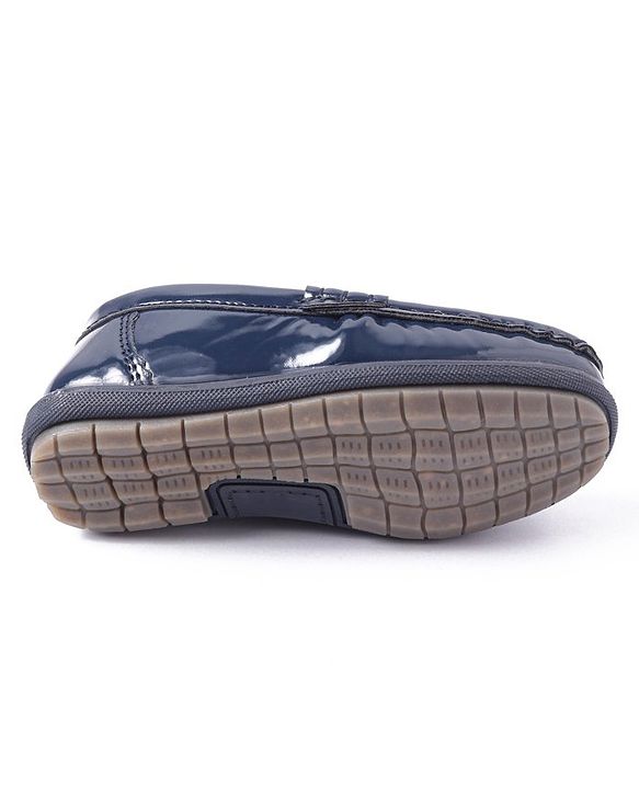 Cute Walk by Babyhug Formal Shoes - Navy Blue