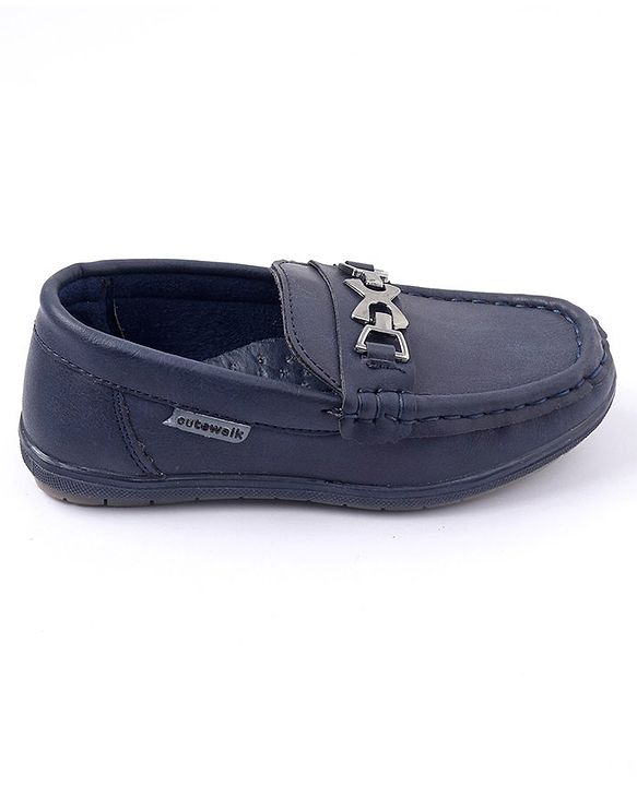 Cute Walk by Babyhug Formal & Party Wear Slip-On Shoes - Navy