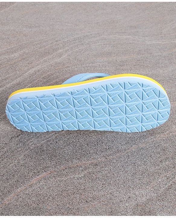 Pine Kids Flip Flops Disney Frozen Print - Yellow