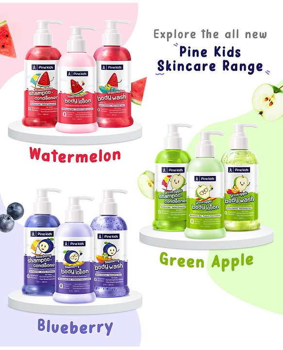 Pine Kids Orange Shampoo & Conditioner - 250 ml
