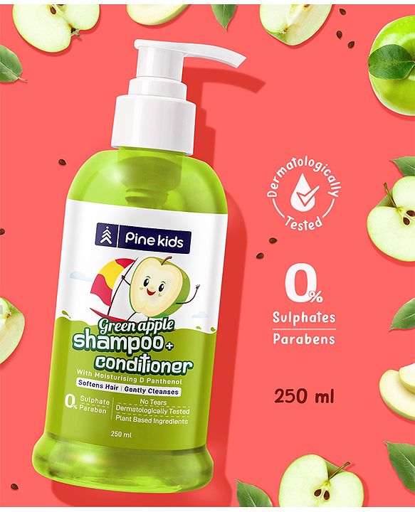 Pine Kids Orange Shampoo & Conditioner - 250 ml