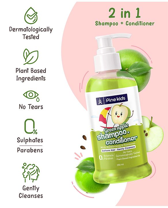 Pine Kids Orange Shampoo & Conditioner - 250 ml