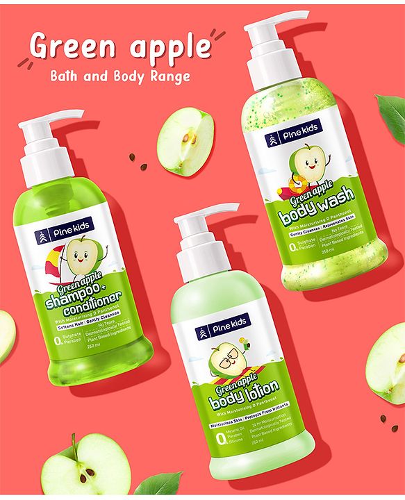 Pine Kids Orange Shampoo & Conditioner - 250 ml
