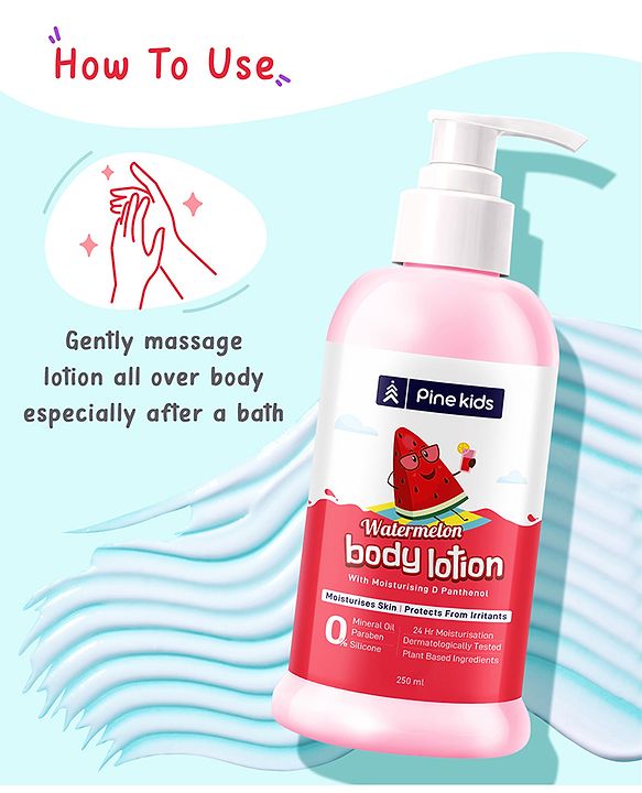 Pine Kids Green Apple Body Lotion- 250 ml