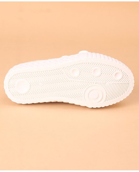 Cute Walk by Babyhug Glitter Casual Shoes with Velcro - Golden