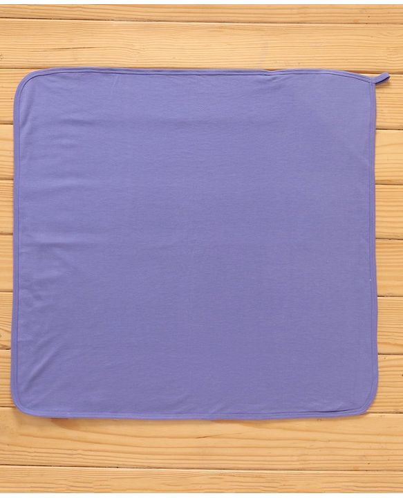 Babyhug Double Layer Terry Hooded Towel Bear Print Pack of 2 - Green Purple