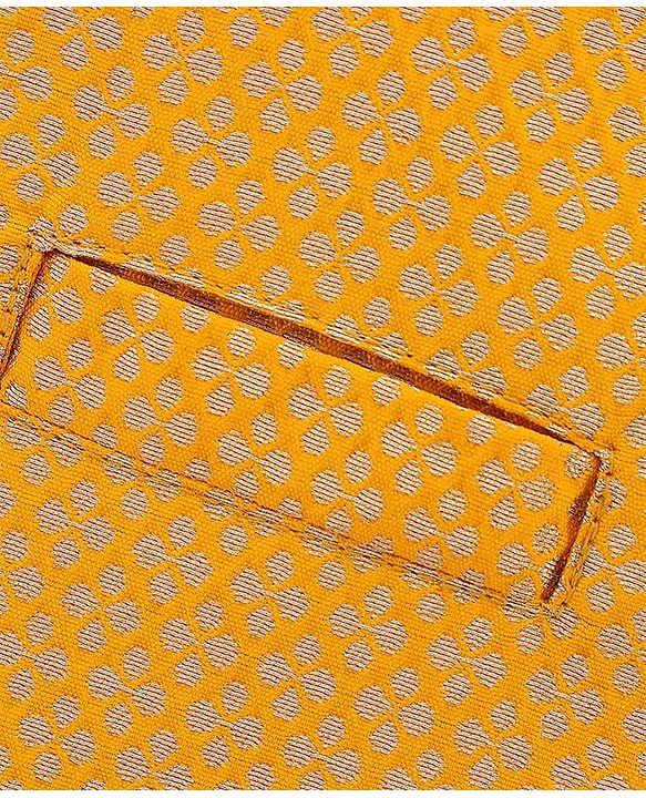 Pine Kids Full Sleeves Kurta Pyjama Set with Nehru Jacket - Radiance Blue