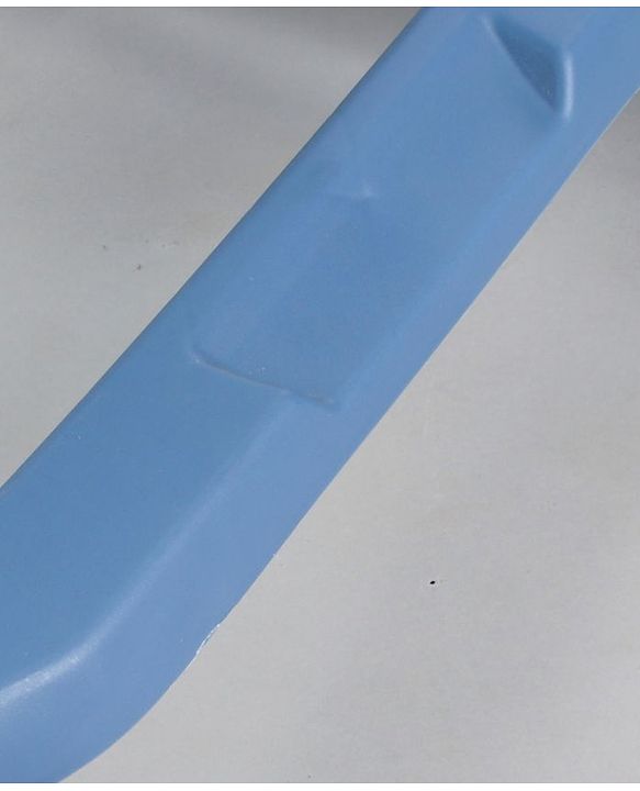 Babyhug Little Racer Car Shape Walker - Blue| Removable Toy Tray| Smooth Swivel Wheels| Light & Music| Comfortable Seat