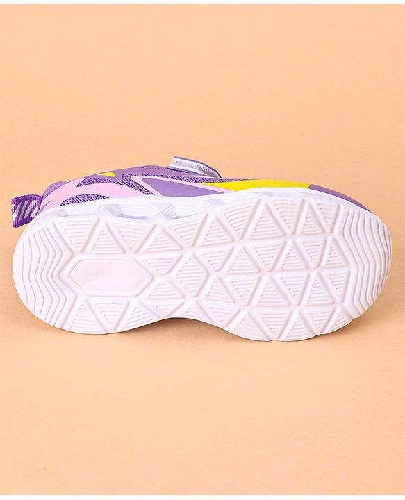 Cute Walk by Babyhug Sneakers With Velcro Closure - Purple