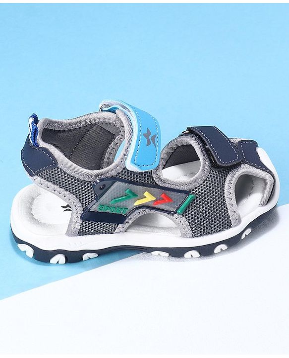 Cute Walk by Babyhug Sandals With Velcro closure - Blue