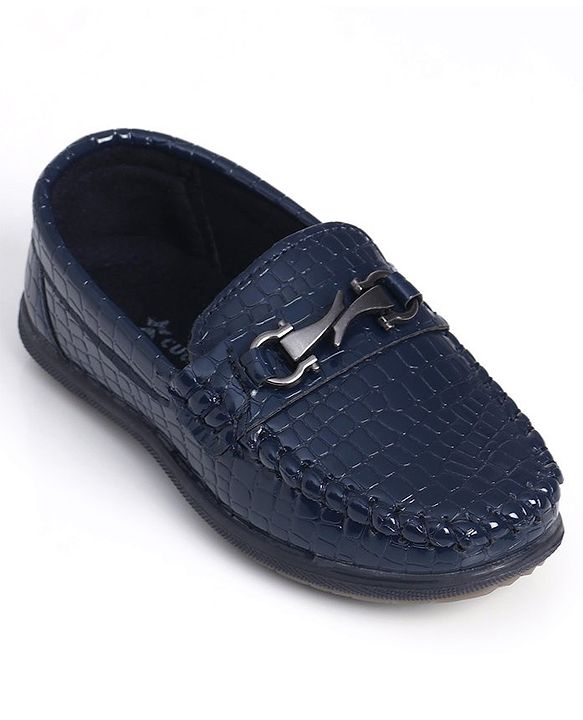 Cute Walk by Babyhug Formal Shoes - Dark Blue