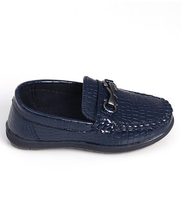 Cute Walk by Babyhug Formal Shoes - Dark Blue