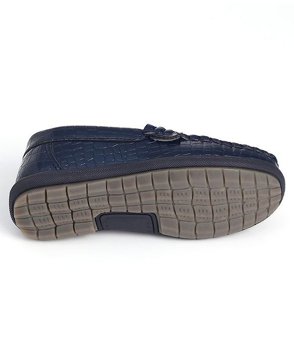 Cute Walk by Babyhug Formal Shoes - Dark Blue