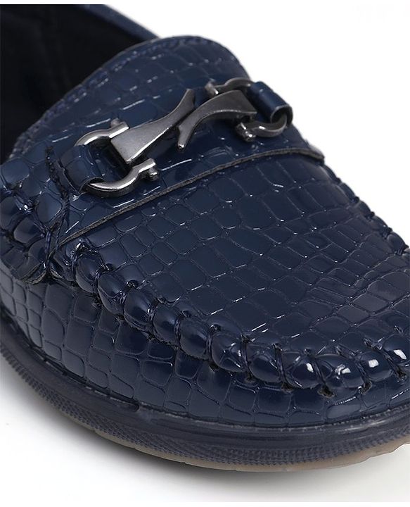 Cute Walk by Babyhug Formal Shoes - Dark Blue