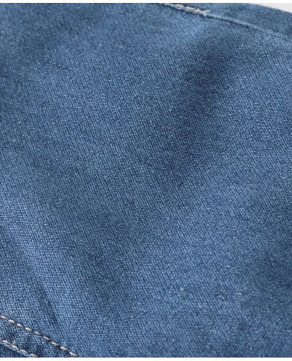 Babyhug Full Length Washed Denim Jeans - Blue