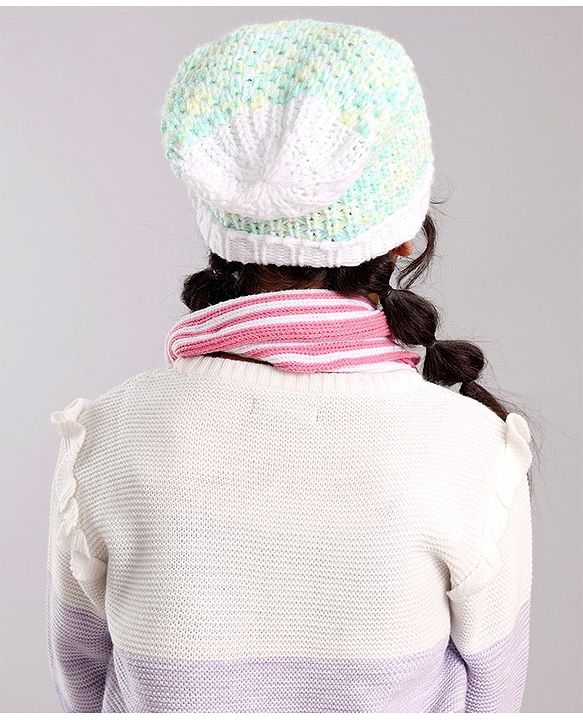 Pine Kids Woollen Cap Multicolor - Diameter 11 cm
