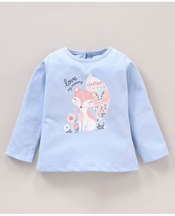 Babyhug 100% Cotton Full Sleeves Tees With Graphic Print Pack of 3 - Multicolor