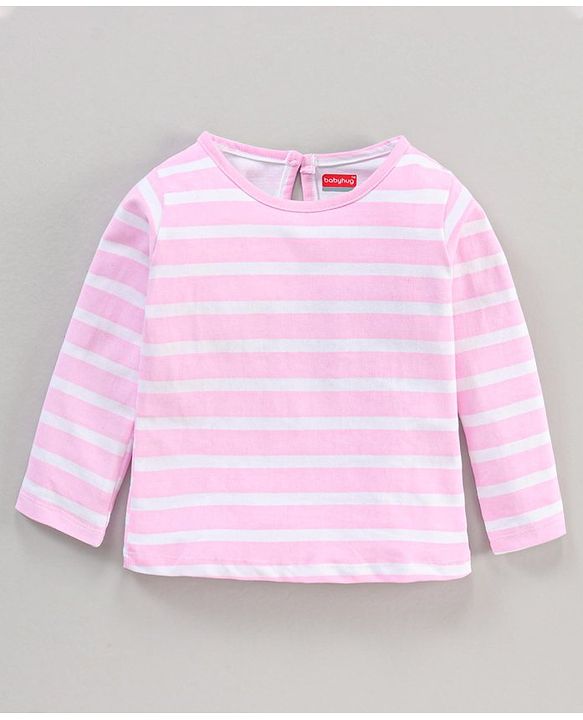 Babyhug Cotton Knit Full Sleeves Tops Graphic Print Pack of 5 - Multicolour