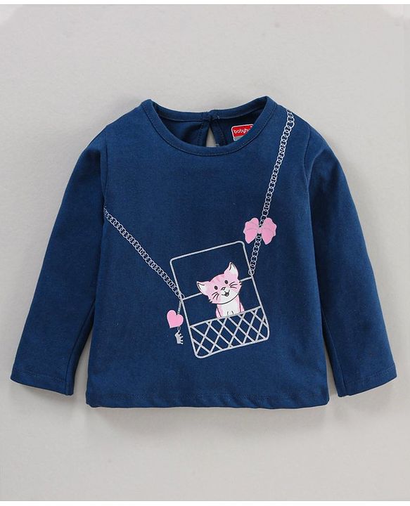Babyhug Cotton Knit Full Sleeves Tops Graphic Print Pack of 5 - Multicolour