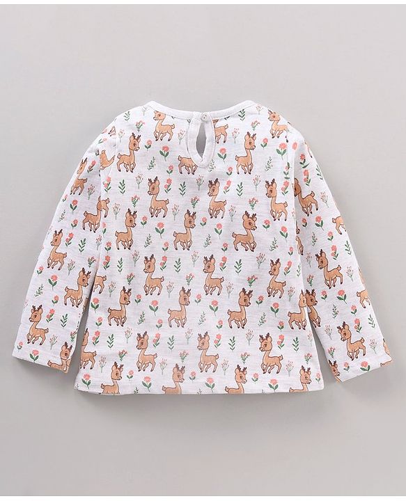 Babyhug Full Sleeves Tees With Graphics Pack Of 5 - Multicolor