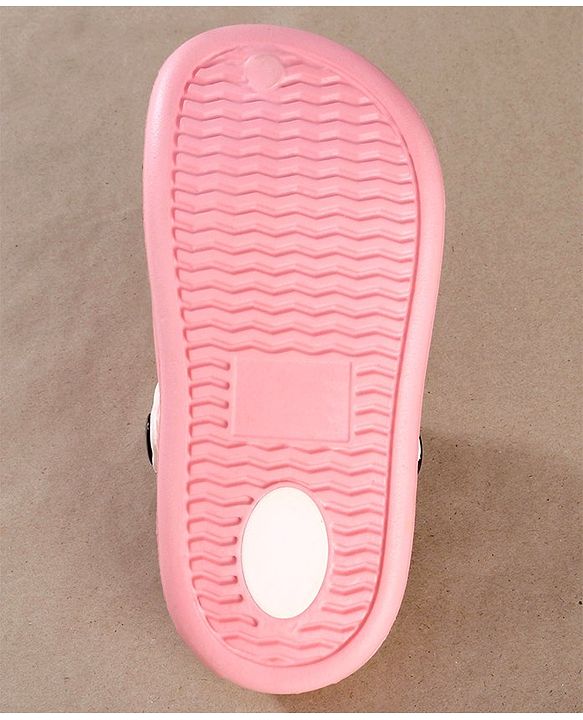 Pine Kids Clogs Mountain And Text Patch - Pink