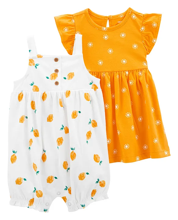 Carter's 2025 lemon romper