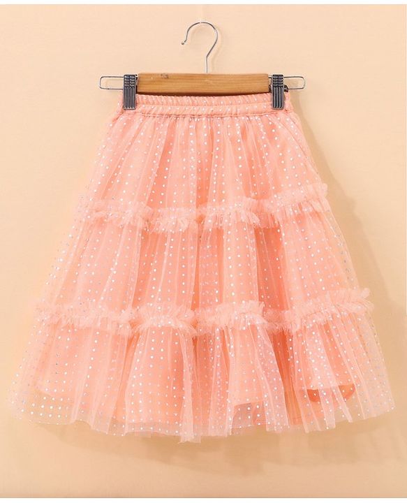 Babyhug Sleeveless Sequined Choli Lehenga with Bordered Dupatta - Sea Pink