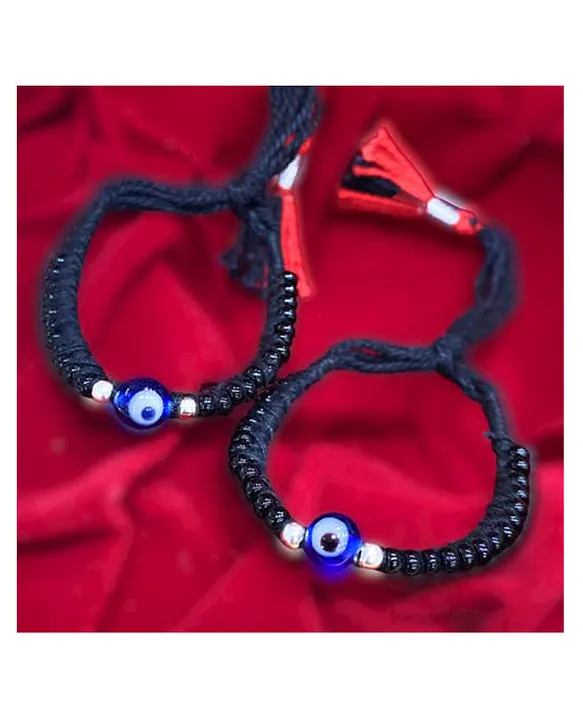 Boho Turkish Blue Evil Eye Crystal Beads Bracelet Couples Women Men Jewelry  Gift | eBay