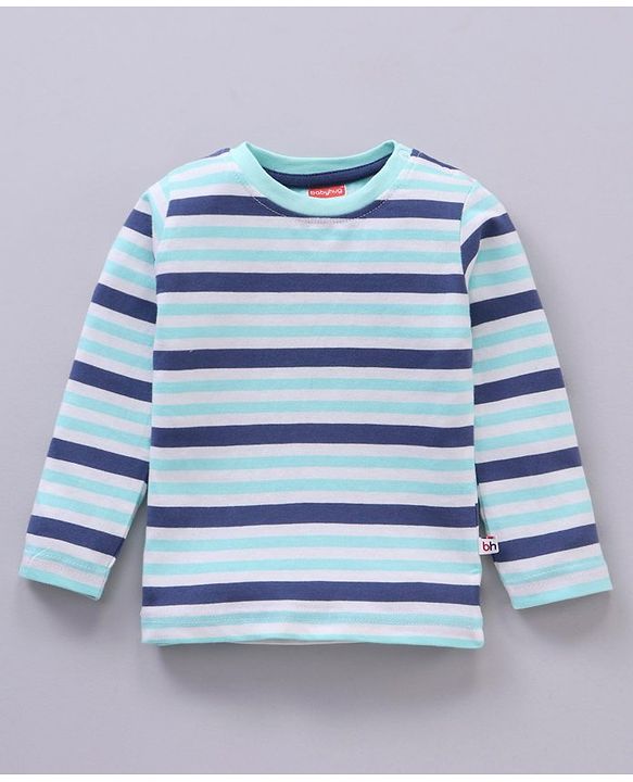 Babyhug Cotton Knit Full Sleeves Printed T-Shirts Pack of 5 -  Multicolour