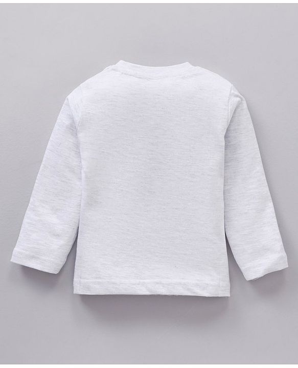 Babyhug Cotton Knit Full Sleeves Printed T-Shirts Pack of 5 -  Multicolour