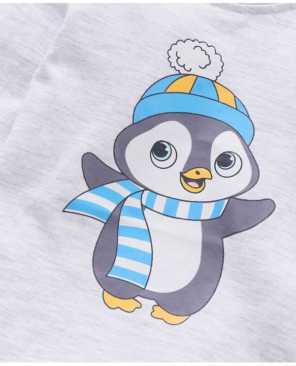 Babyhug Cotton Knit Full Sleeves Printed T-Shirts Pack of 5 -  Multicolour