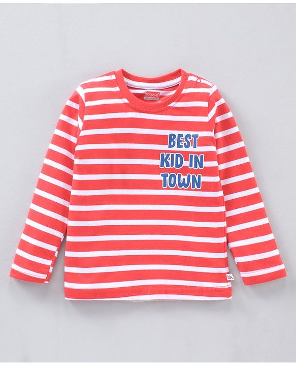 Babyhug Full Sleeves T-Shirts Text & Animals Print Pack Of 2 - Multicolor