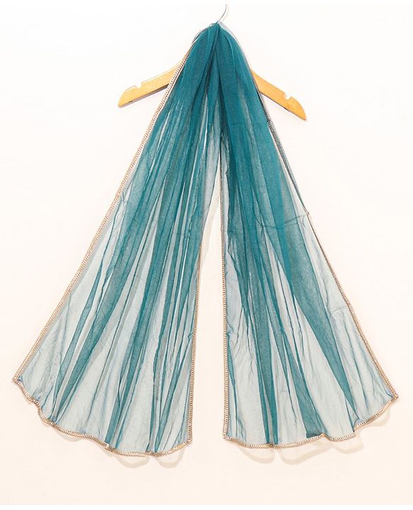 Babyhug Sleeveless Choli & Lehenga with Dupatta Embellished - Blue