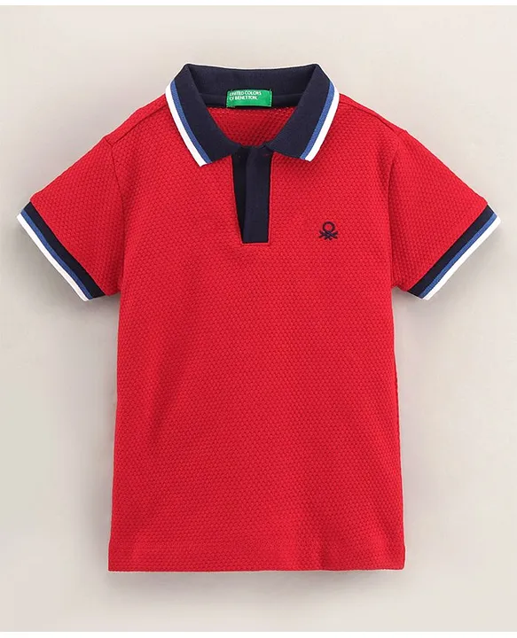 United Colours of Benetton T shirt Boys Red