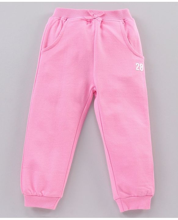 Babyhug Cotton Full Sleeves Minnie Mouse Printed SweatShirt & Solid Joggers - Blue Pink