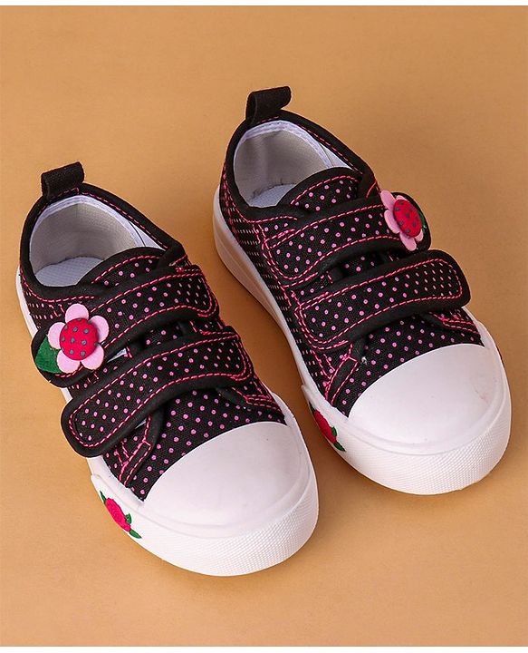 Cute Walk by Babyhug Casual Shoes Girl Black 29