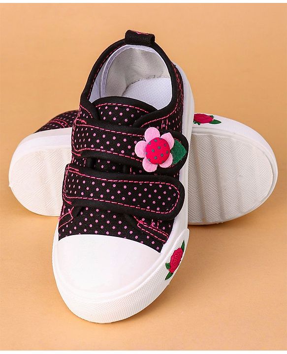 Cute Walk by Babyhug Casual Shoes Girl Black 29