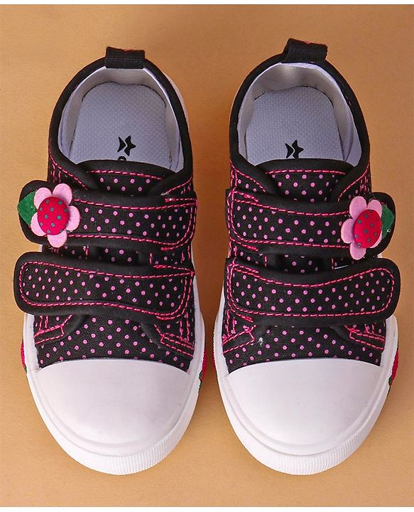 Cute Walk by Babyhug Casual Shoes Girl Black 29