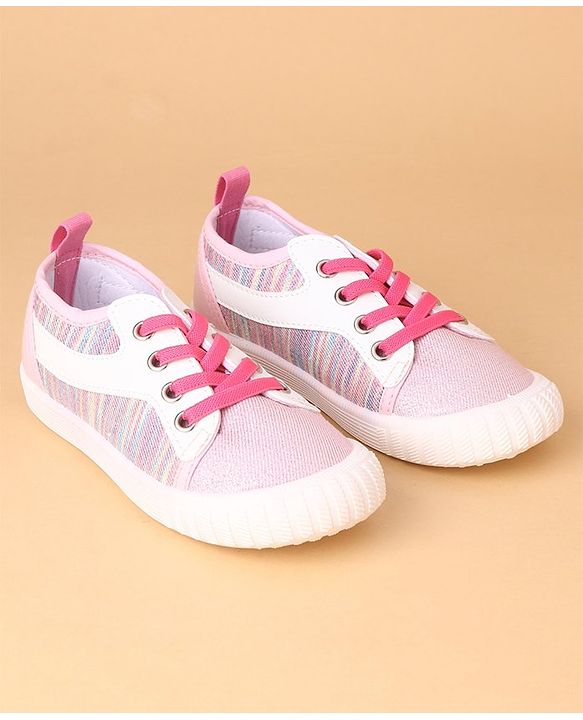 Cute Walk by Babyhug Solid Casual Shoes - Pink