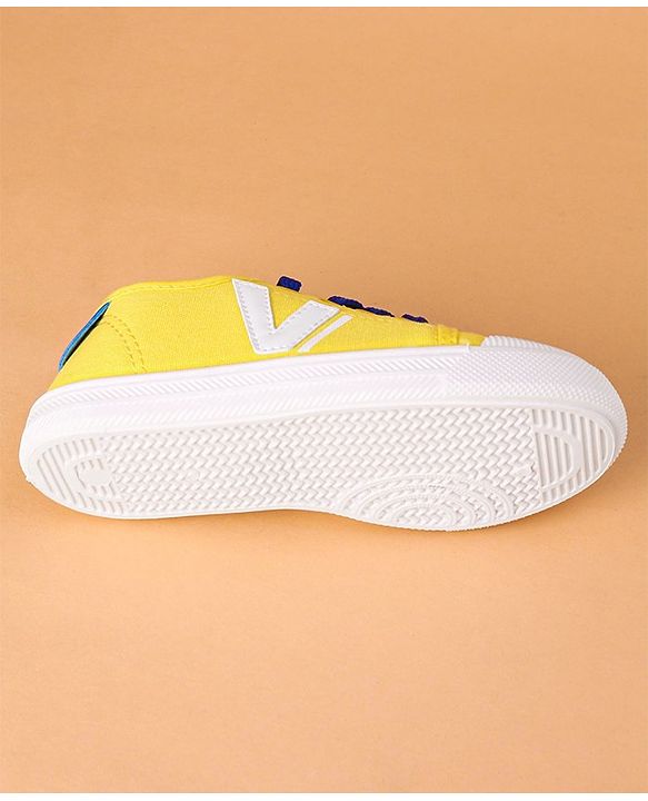 Cute Walk by Babyhug Slip On Casual Shoes with Lace Closure - Yellow