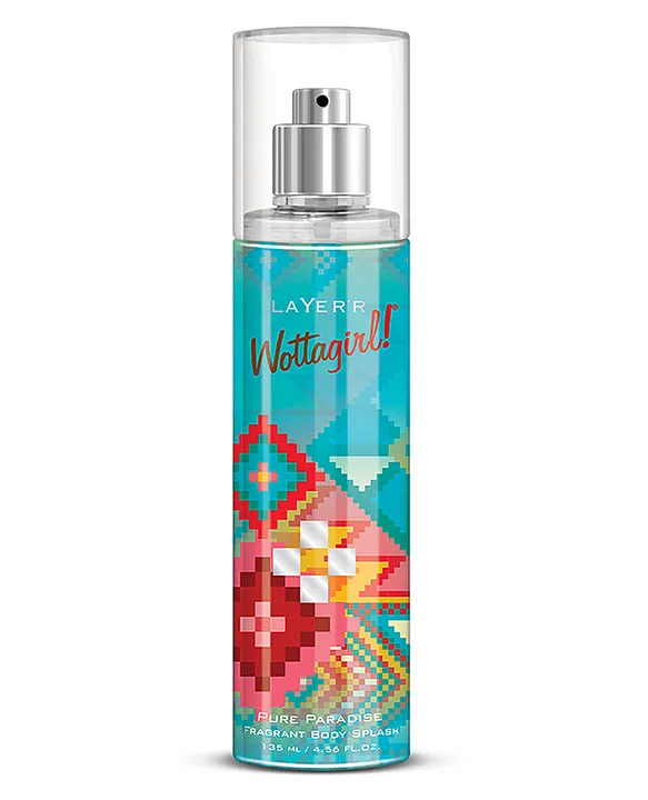 Layerr Wottagirl Pure Paradise Fragrant Body Splash 135ml Online