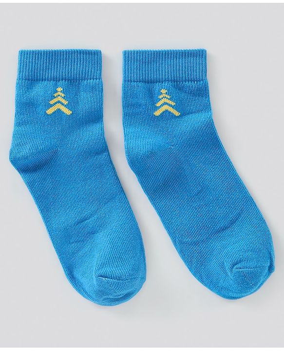 Pine Kids Regular Length Antimicrobial Socks Stripes Design Pack of 3 - Multicolor