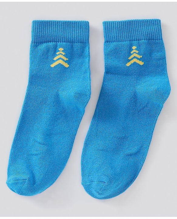 Pine Kids Regular Length Antimicrobial Socks Stripes Design Pack of 3 - Multicolor