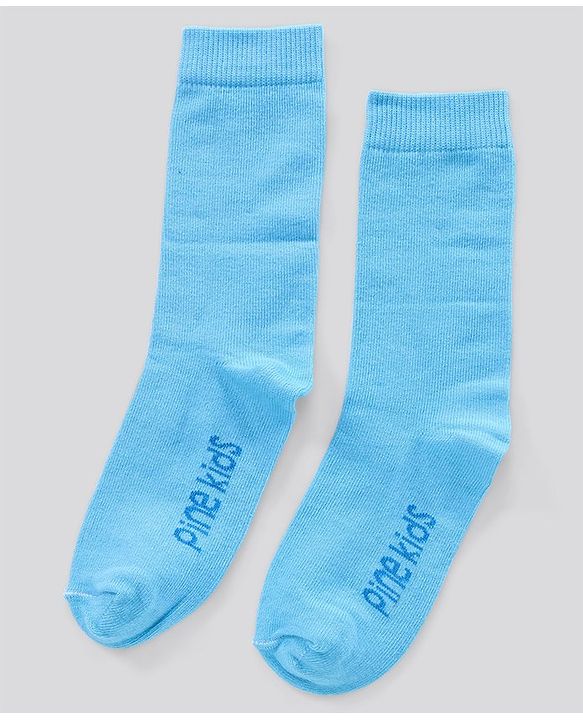 Pine Kids Regular Length Anti Microbial Washed Socks Pack of 3 (Color May Vary)