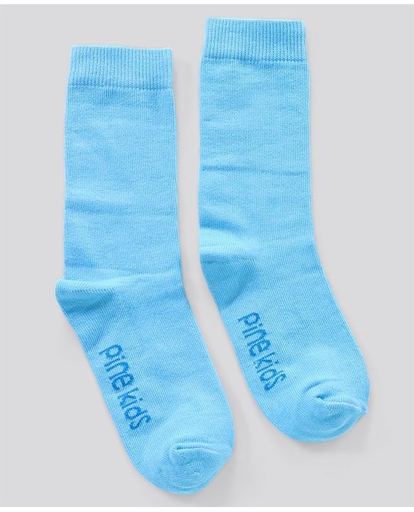 Pine Kids Regular Length Anti Microbial Washed Socks Pack of 3 (Color May Vary)