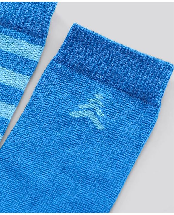 Pine Kids Regular Length Anti Microbial Washed Socks Pack of 3 (Color May Vary)