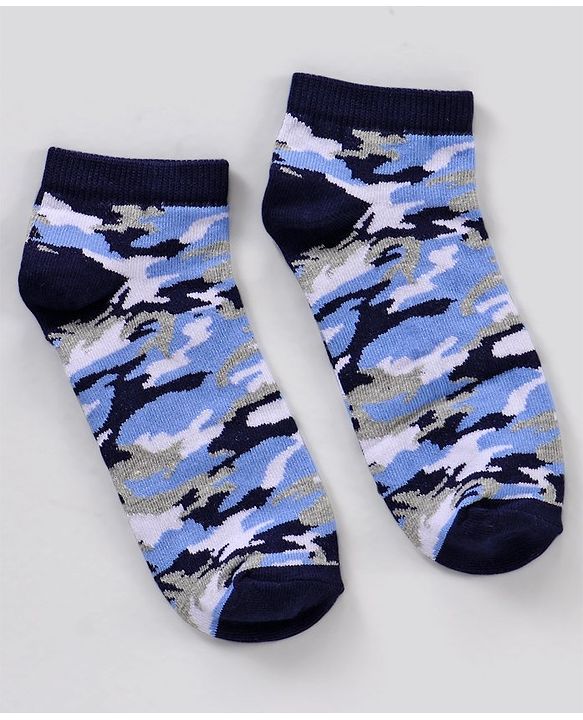 Pine Kids Ankle Length Non-Terry Anti-Microbial Socks Pack of 3 (Colour May Vary)