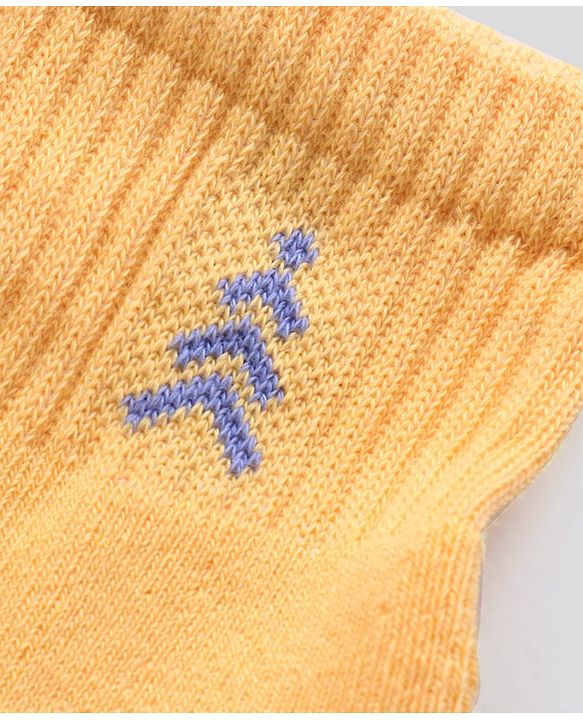 Pine Kids Ankle Length Anti Microbial Washed Terry Socks Pack of 3 (Color May Vary)