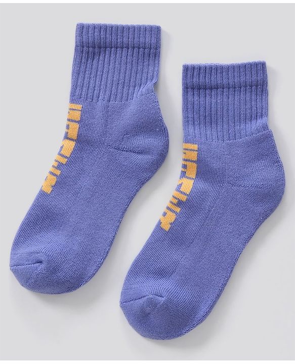 Pine Kids Ankle Length Anti Microbial Washed Terry Socks Pack of 3 (Color May Vary)